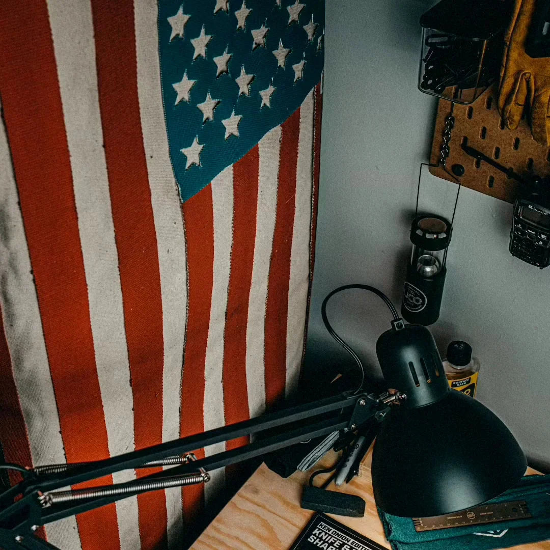 American Flag - Fire Hose - view 4