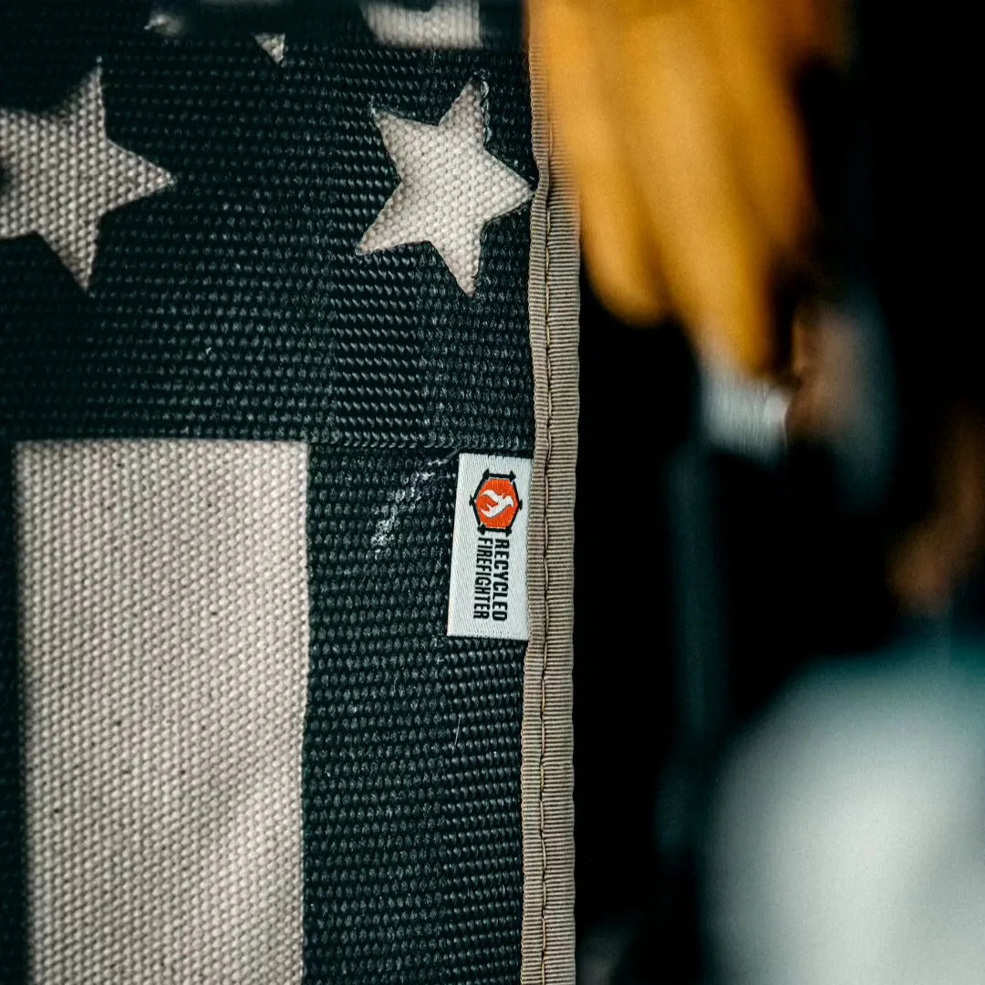 American Flag - Fire Hose - Thin Blue Line - view 4