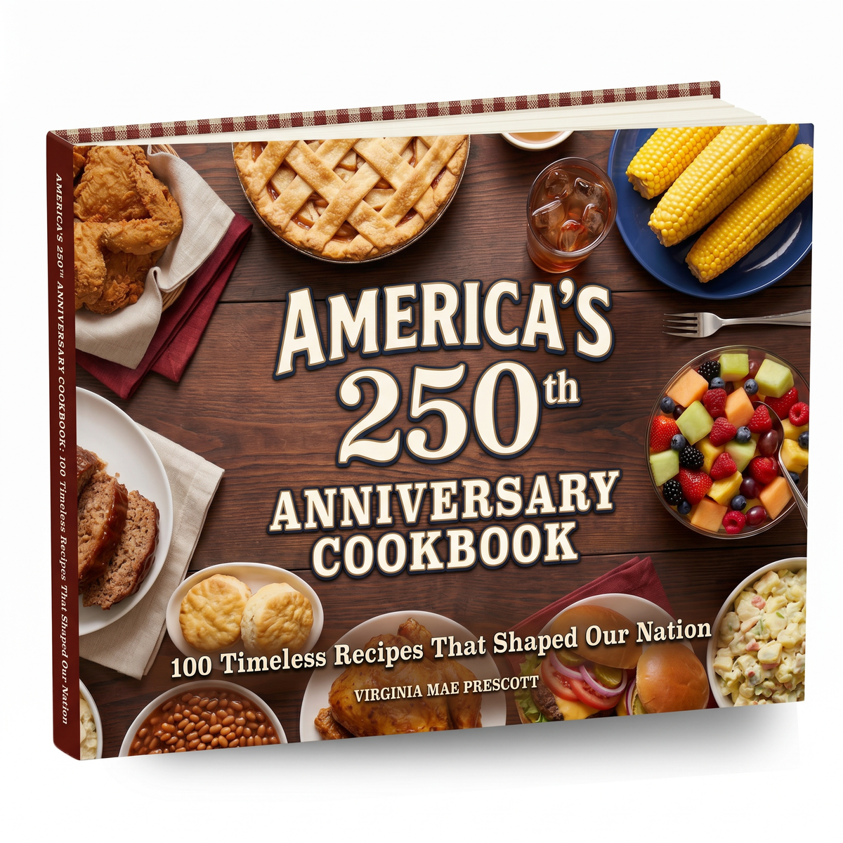 America's 250th Anniversary Cookbook: 100 Timeless Recipes That
