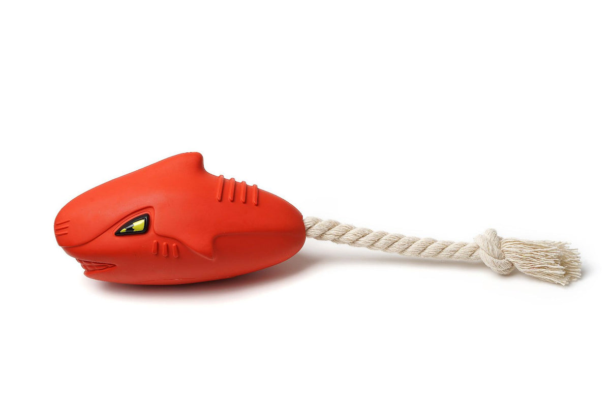 Pet Supplies Dog Biting Rope Molars Bite Resistant Toys Rubber Shark Sounding Dog Toys - image 6