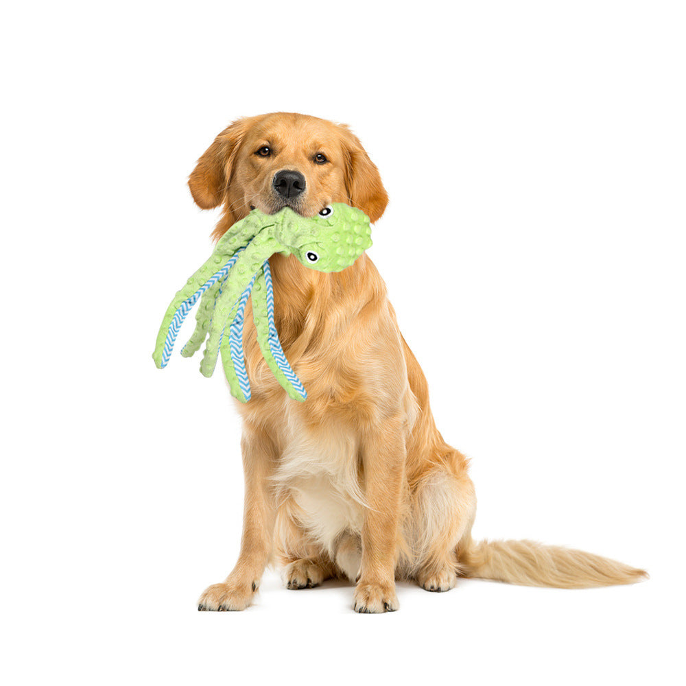 New Cute Cartoon Beep Sound Octopus Toys Dog