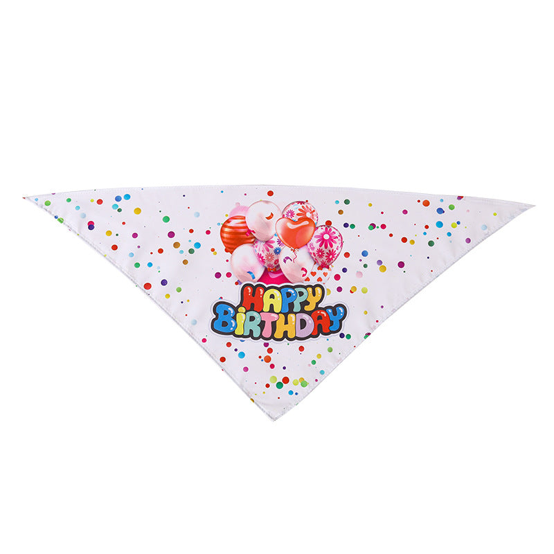 Pet Bandana for Dogs and Cats - Thanksgiving, Christmas, Halloween Pet Triangle Scarf Bib - image 30