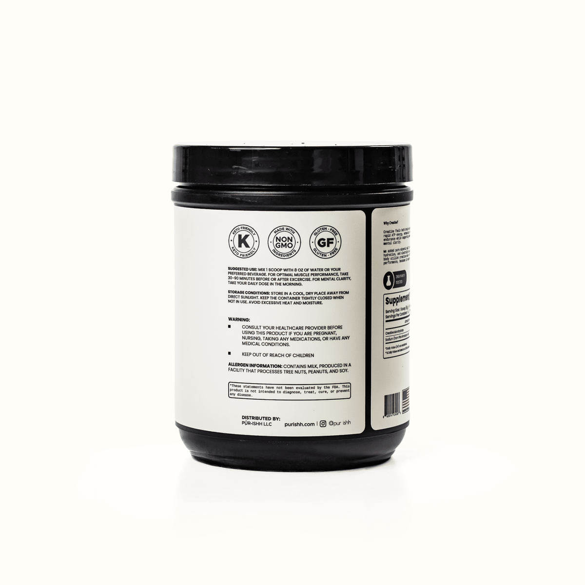 Creatine Monohydrate — Purishh