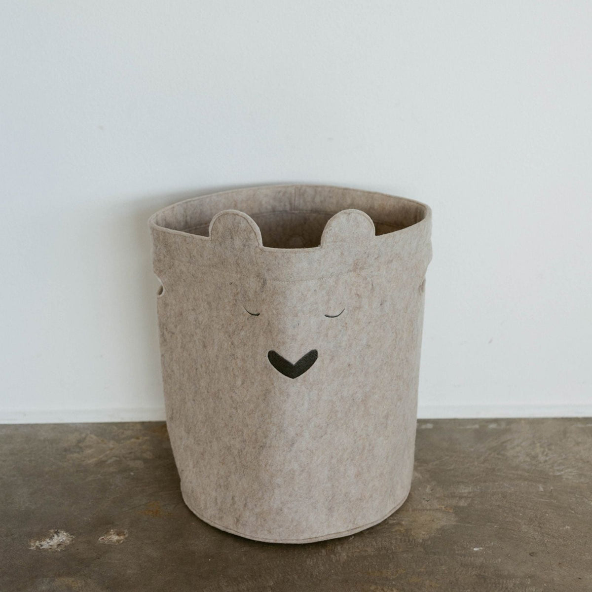Bear Felt Laundry Hamper — Parker Baby Co.