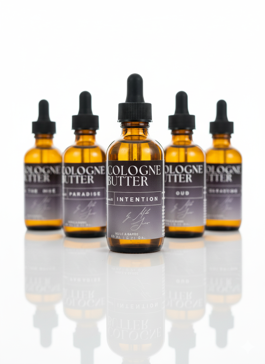 BEARD and HAIR OIL – Nourishing Oil for Beard Growth & Hair Care | Argan, Jojoba & Jamaican Black Castor Oil | Soft, Smooth & Shine Boost | Cologne Butter — CB