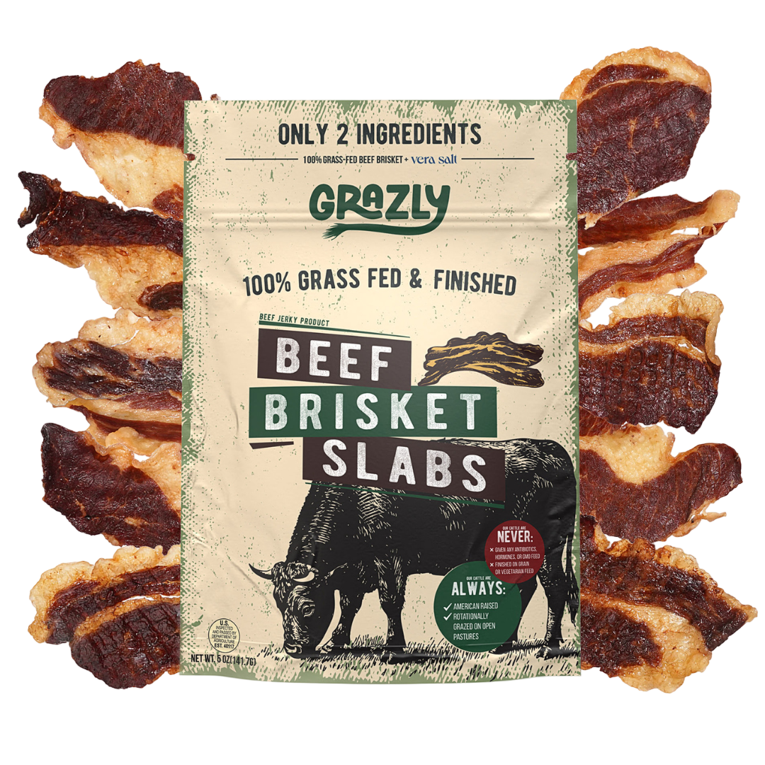 Beef Brisket Slabs - 100% Grass-Fed & Finished - 1 Pack