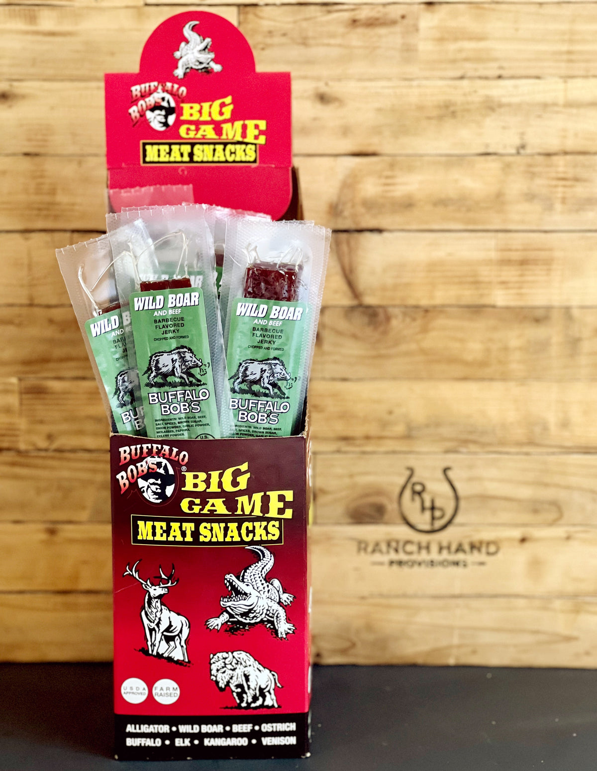 Wild Boar Jerky - BBQ Style - view 3