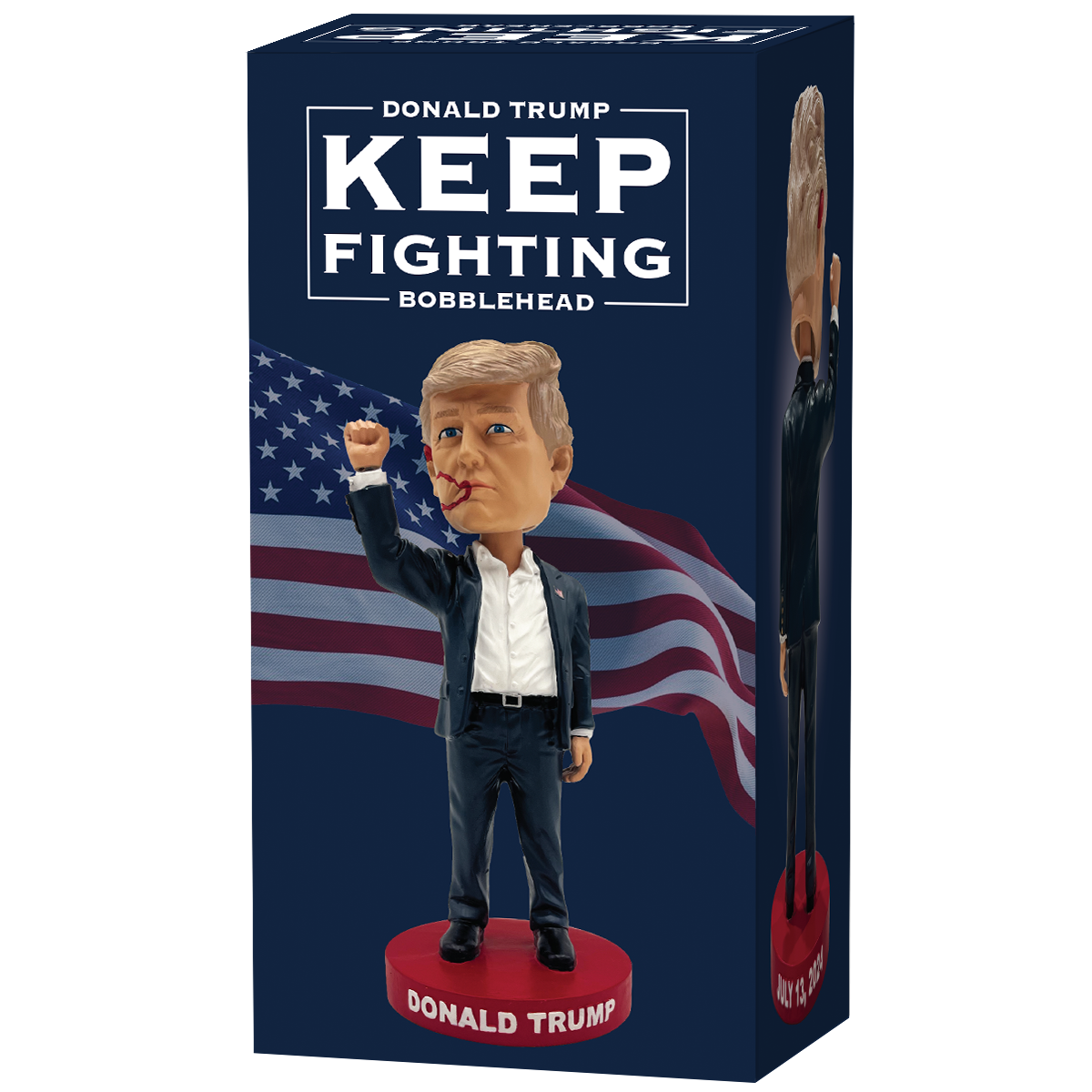 "Keep Fighting" Bobblehead - view 5