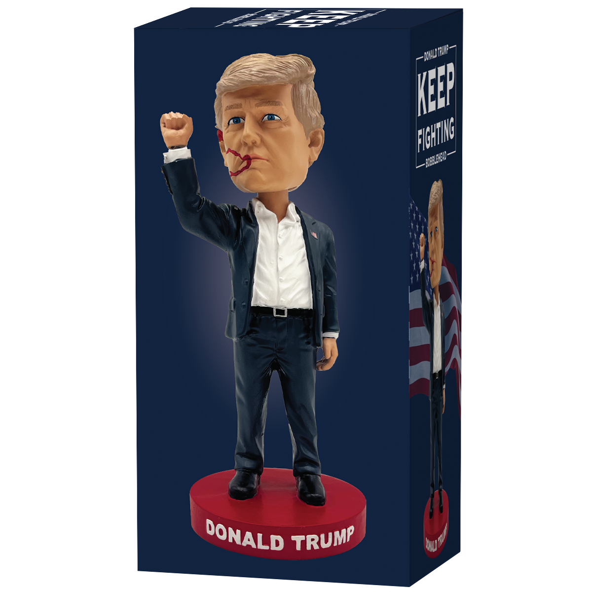 "Keep Fighting" Bobblehead - view 6