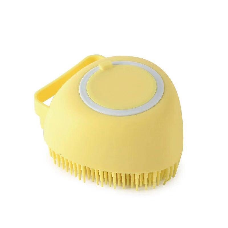 Bathroom Puppy Big Dog Bath Massage Gloves Brush Soft Safety Silicone Pet Accessories for Dogs Cats Tools Mascotas Products -