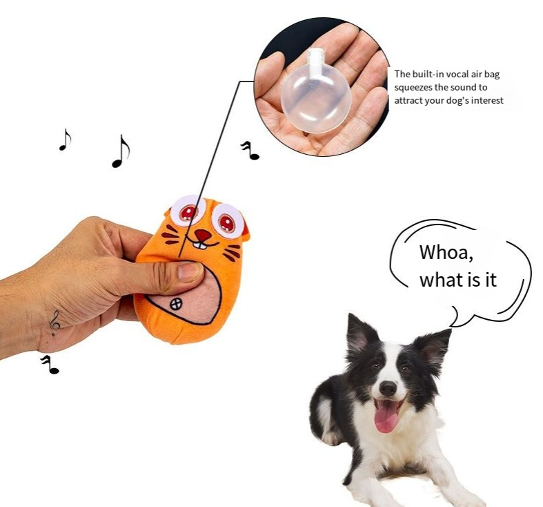 Dog Toy Hidden Food Set with Sound and Bite Resistance Interactive Puzzle and Self Help to Relieve Puzzle Pet Supplies - imag