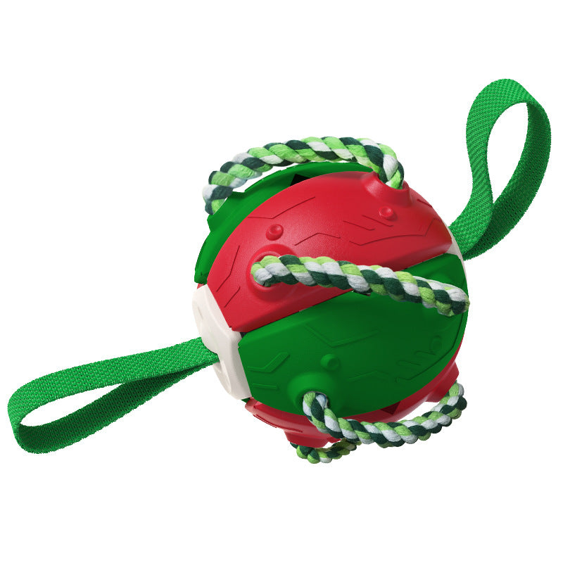 Pet Supplies Throwing Frisbee Outdoor Training Interactive Frisbee Football Dog Toy - image 8