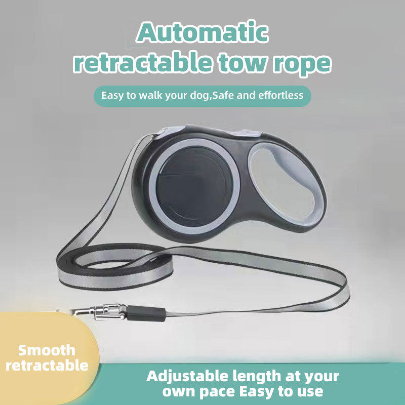 Pet Traction Rope Dog Supplies Automatic Telescopic Traction Rope Pet Travel Dog Leash - image 2