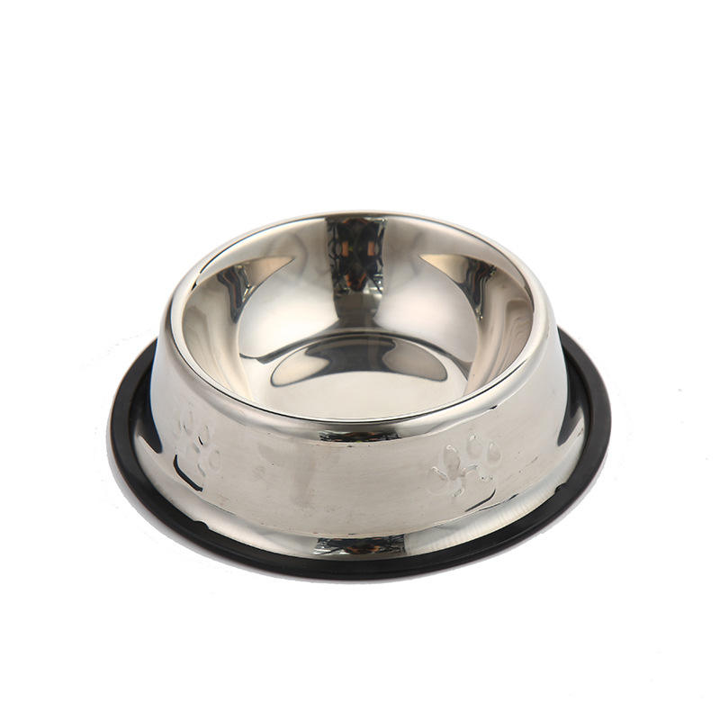 Stainless Steel Dog Bowl High-Grade Non-Slip Pet Bowl - image 4