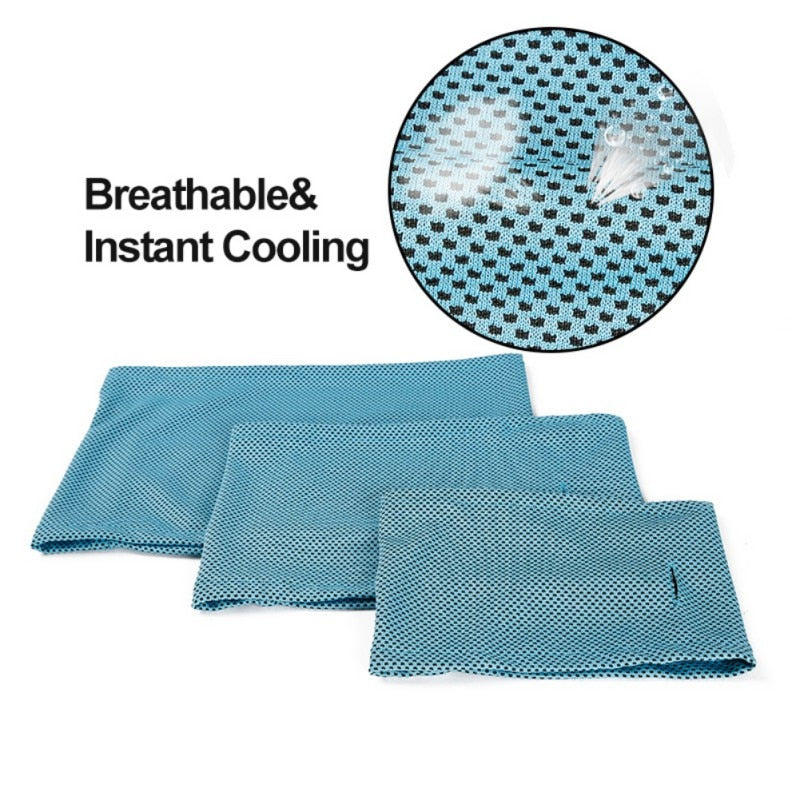 Dog Cooling Bandana Scarf for Pet Polyester - image 5