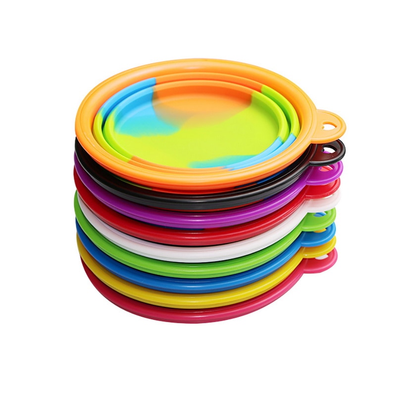 Portable Folding Silicone Dog Travel Bowl – Water & Food - image 3