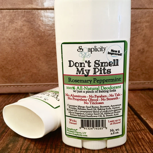 Don't Smell My Pits Natural Deodorant - Rosemary Peppermint - view 2