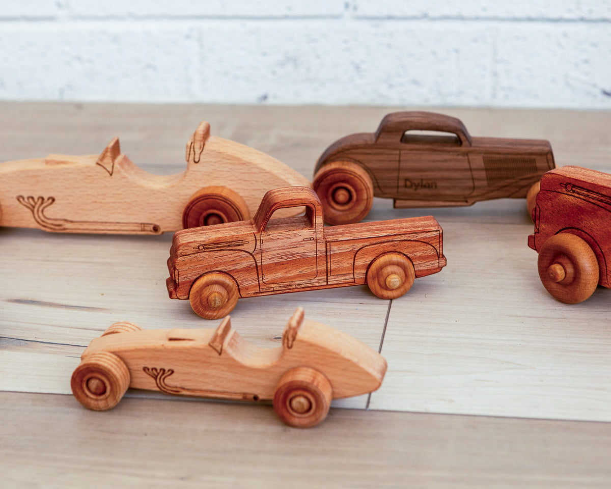 Indy Special Race Car 8.75" Long - Beech Wood - Made in the USA 🇺🇸 - view 6