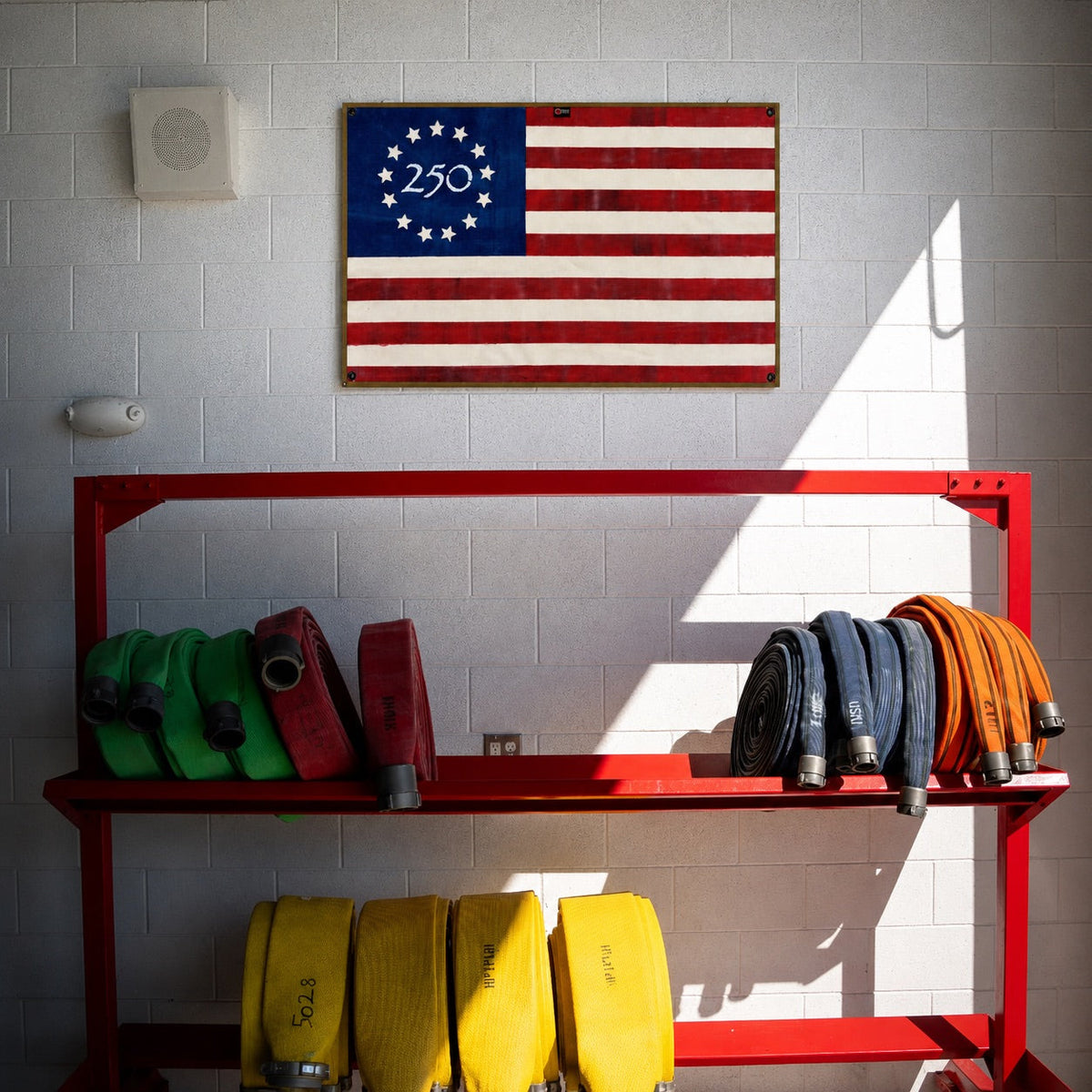 American Flag - Fire Hose - Betsy Ross - 250 Edition - view 3