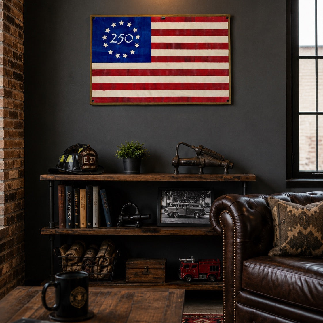 American Flag - Fire Hose - Betsy Ross - 250 Edition - view 2