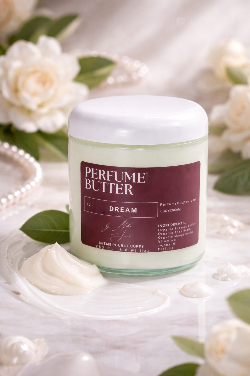 DREAM – The Luxury Body Butter Perfume | Crisp Green Apple, Pink Pepper & Bergamot Fragrance | Fresh Scent for Women| Perfume Butter — CB