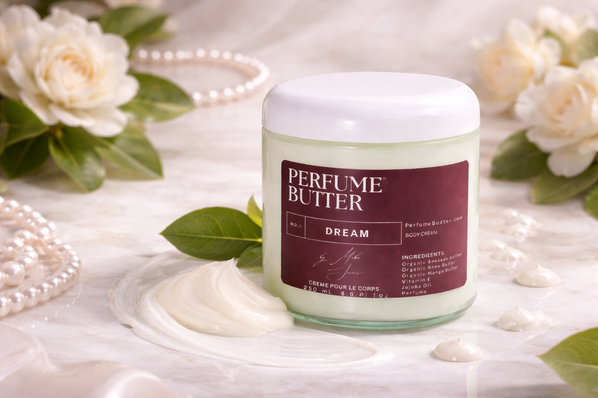 DREAM – The Luxury Body Butter Perfume | Crisp Green Apple, Pink Pepper & Bergamot Fragrance | Fresh Scent for Women| Perfume Butter — CB
