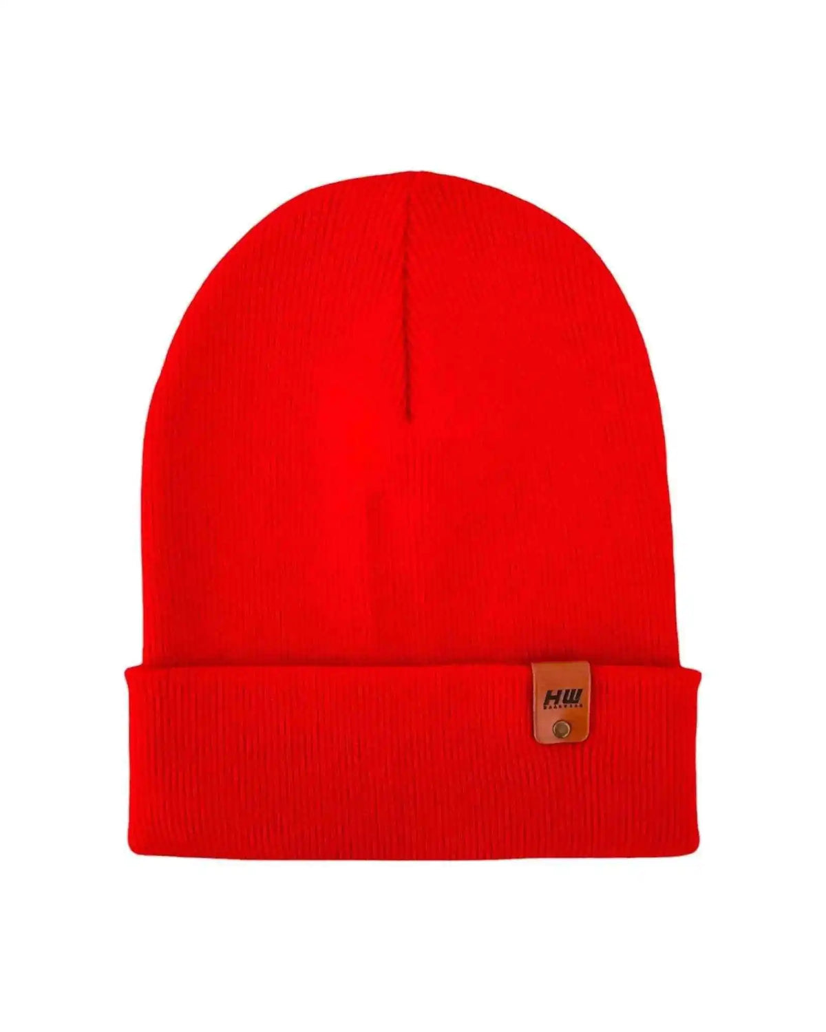 Classic Cuffed Beanie, Scarlet Red — HAAKWEAR USA