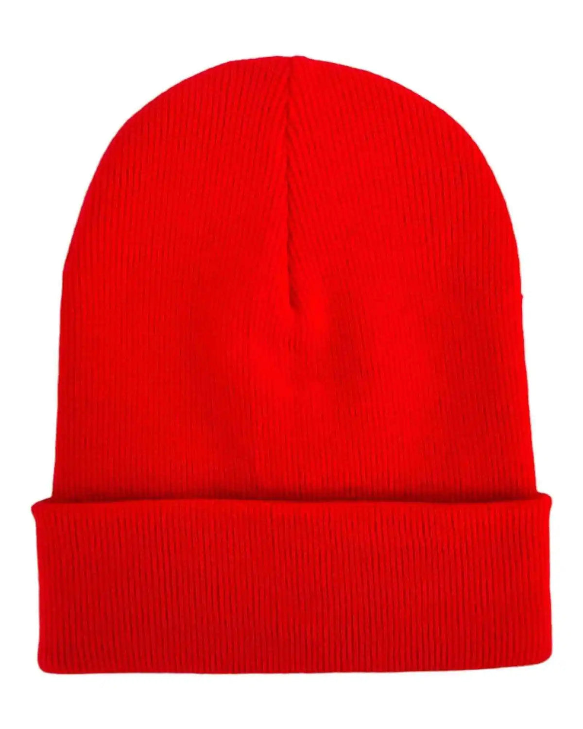 Classic Cuffed Beanie, Scarlet Red — HAAKWEAR USA