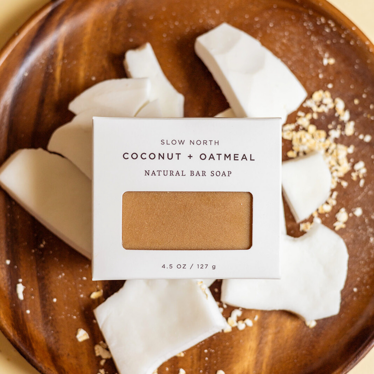 Coconut + Oatmeal - Natural Bar Soap - view 3