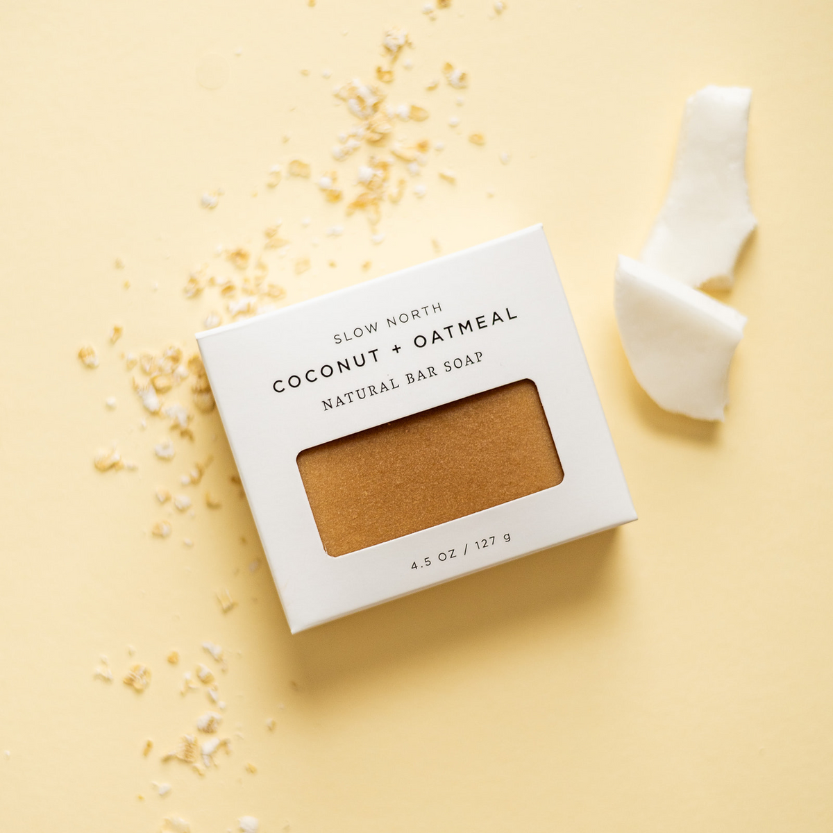 Coconut + Oatmeal - Natural Bar Soap - view 8
