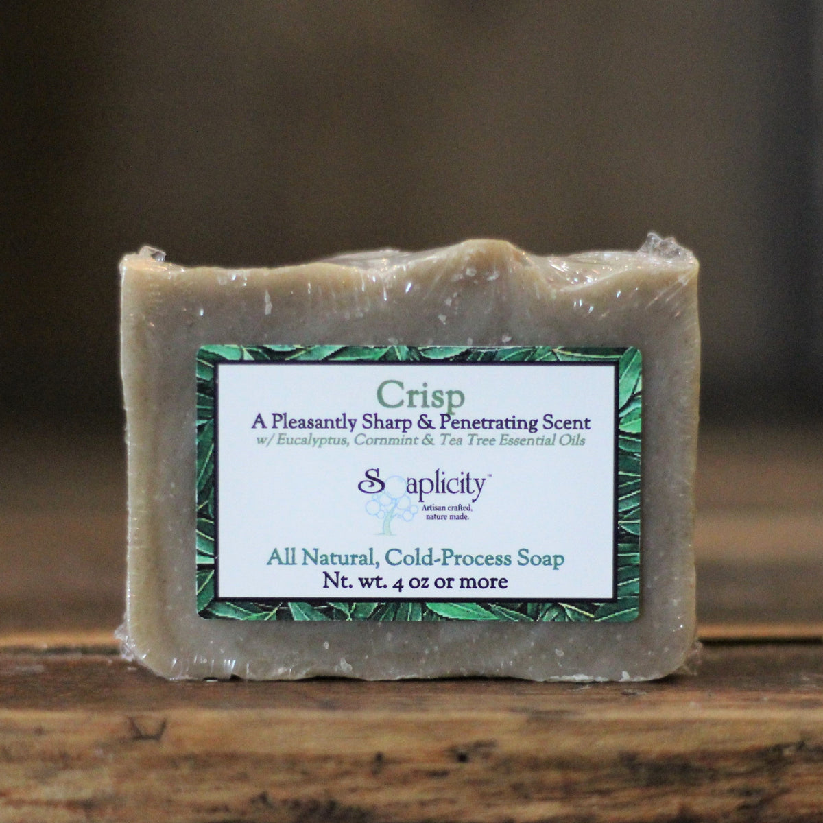 Just Breathe Soap Bar with Cornmint, Tea Tree, & Eucalyptus - view 2