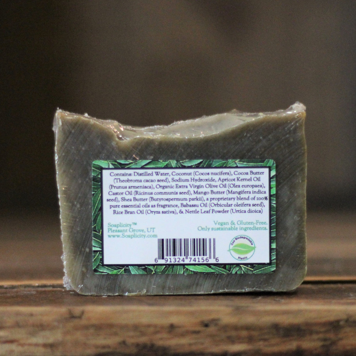 Just Breathe Soap Bar with Cornmint, Tea Tree, & Eucalyptus - view 3