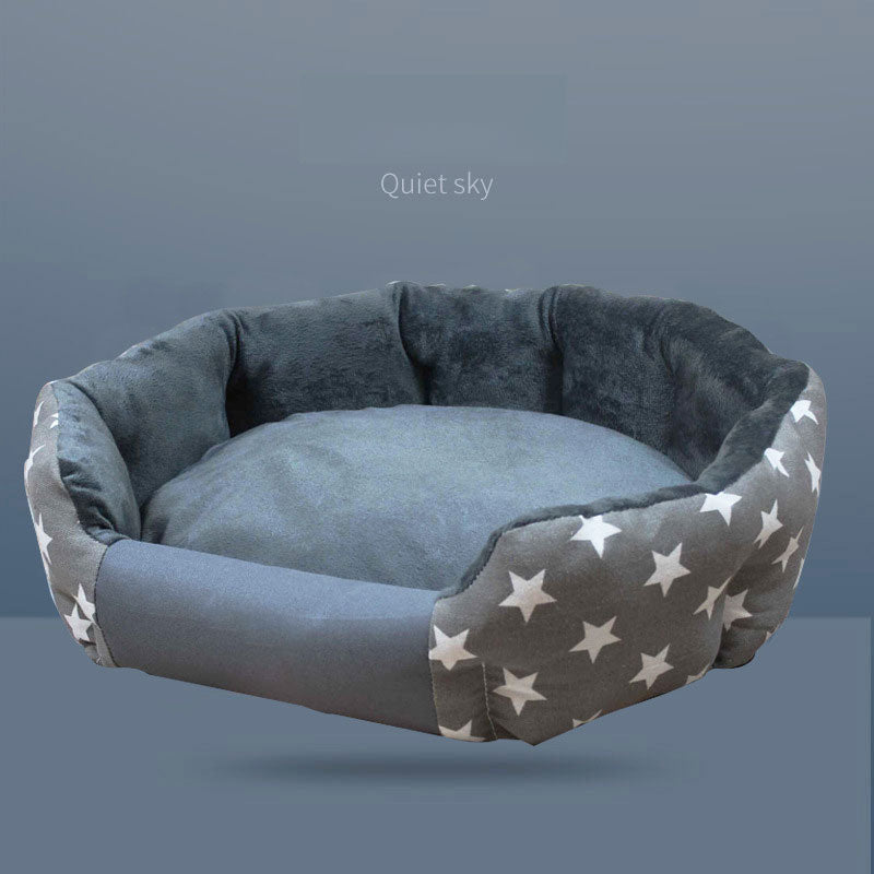 Dog Kennel Pet Kennel Four Seasons Removable And Washable Dog Pad Small Large Dog Bed - image 2