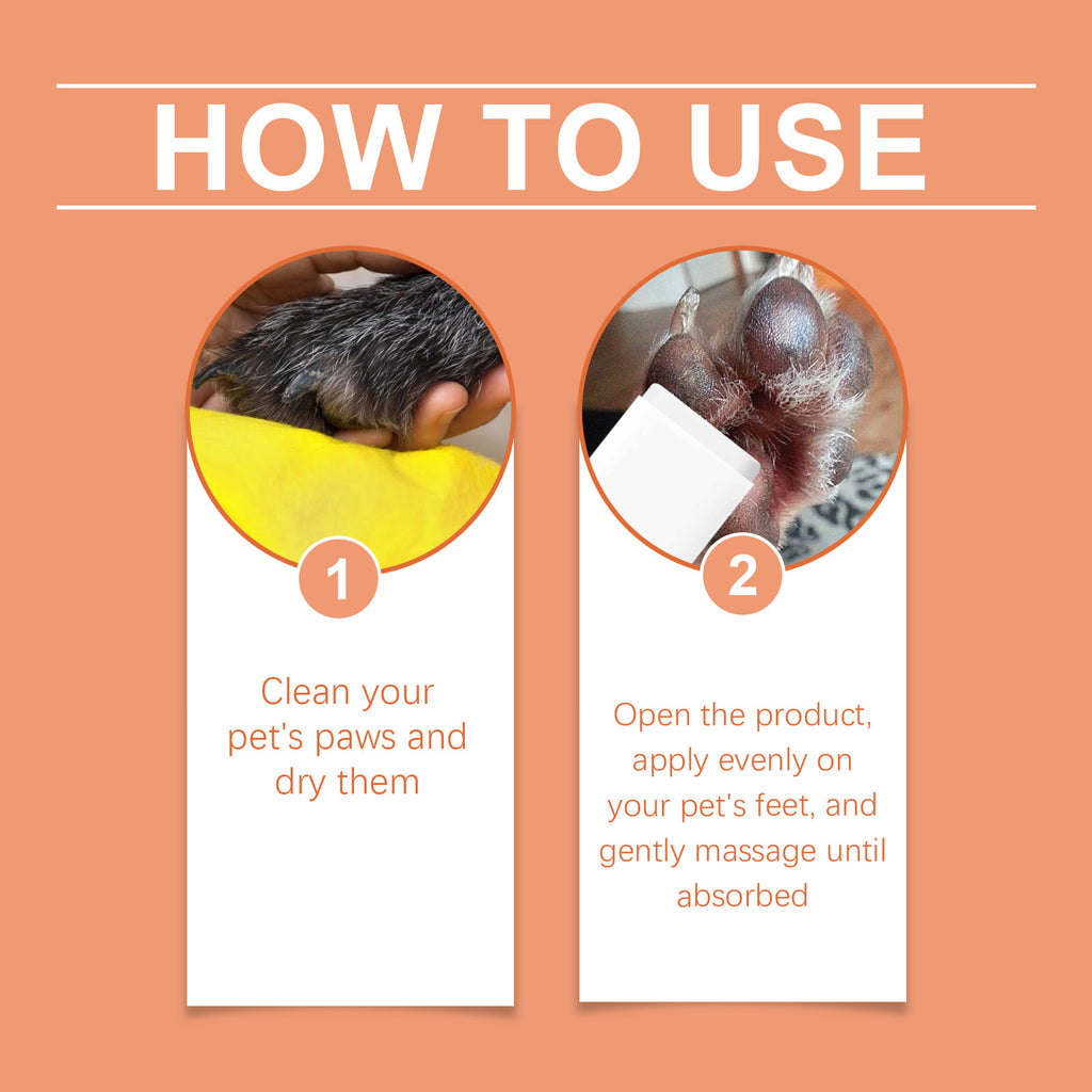 Pet Anti-Crack Paw Care Cream, Pet Paw Moisturizing Care Anti-Crack Soft Foot Paw Care Cream - image 6