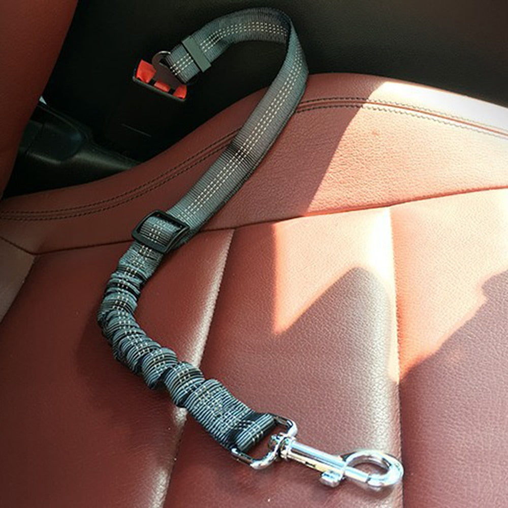 Vehicle Pet Dog Safety Belt Harness Lead Clip