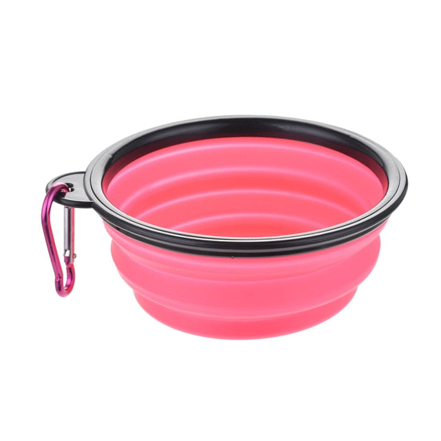 Portable Folding Silicone Dog Travel Bowl – Water & Food - image 23