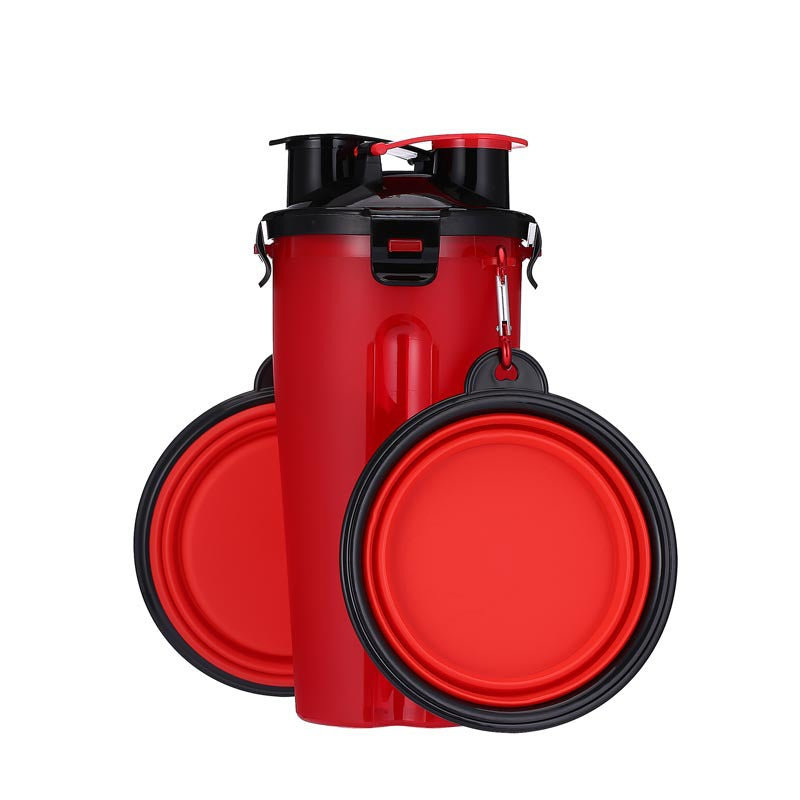 Portable Dog Water & Food Cup – Dual-Purpose Outdoor Travel Bowl - image 3