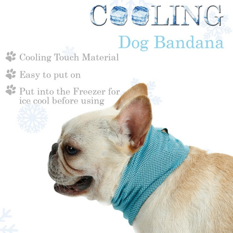 Dog Cooling Bandana Scarf for Pet Polyester - image 3