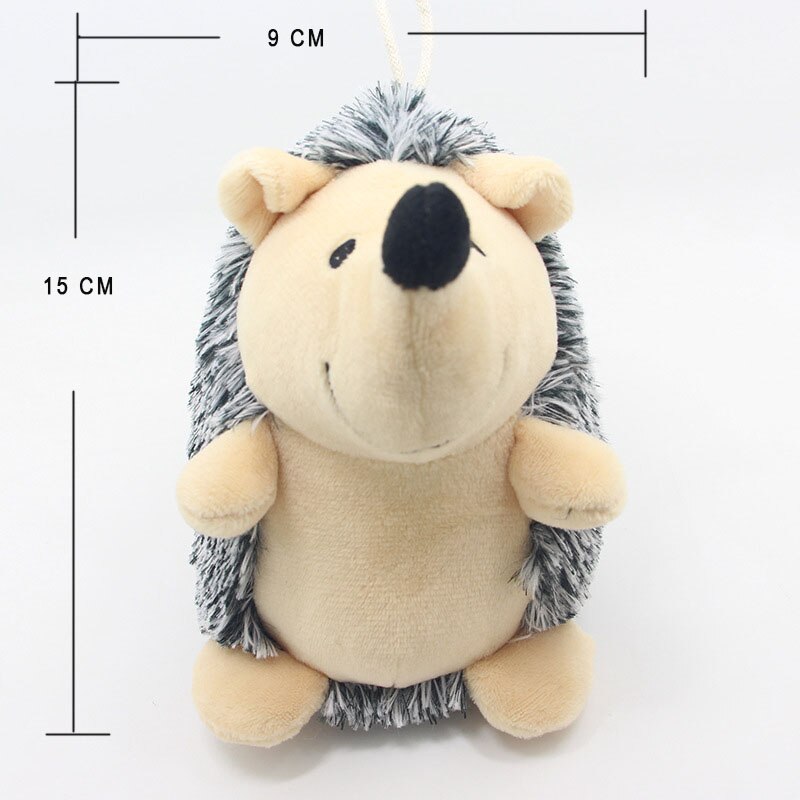 Hedgehog Soft Plush Dog Toys Small/Large Dogs Interactive /Squeaky Sound Toy Chew Bite Resistant toy Pets Accessories Supplie
