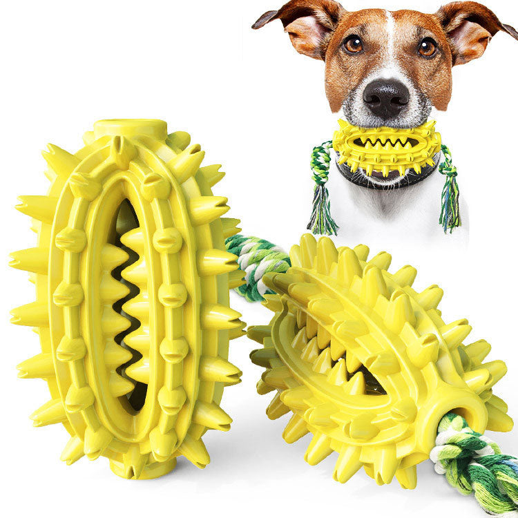 New dog toy with rope cactus ball molar stick dog chew pet supplies - image 3