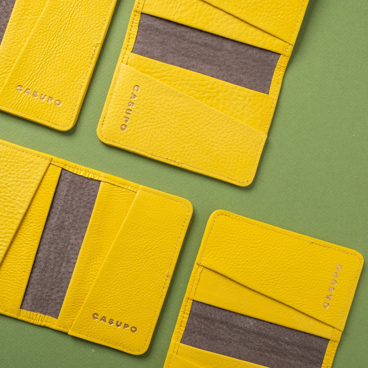 Compact Bifold with RFID Protection - Sunny Yellow — CASUPO