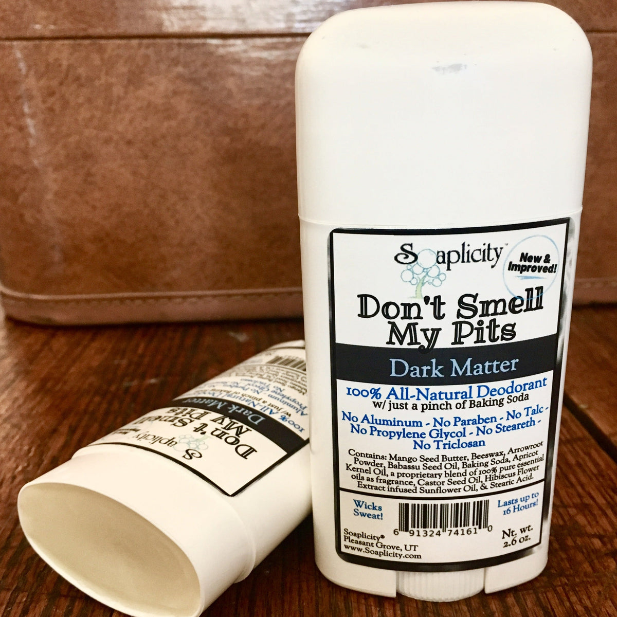 Don't Smell My Pits Natural Deodorant - Dark Matter - view 2