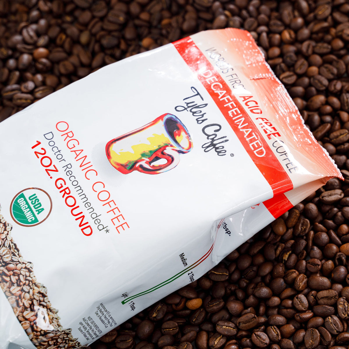 Decaf Acid Free Whole Bean - view 5