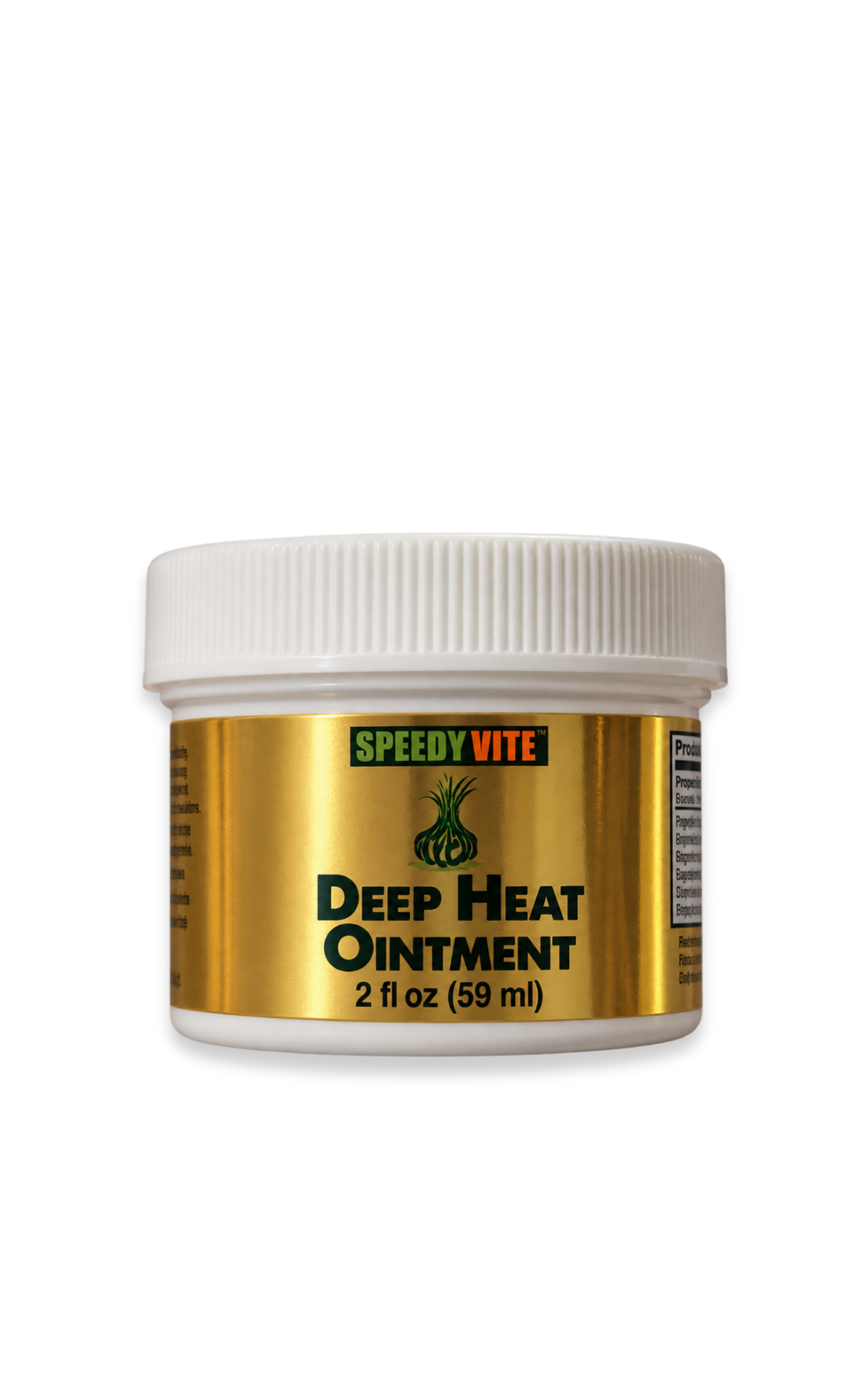 Deep Heat Muscle Ointment (5 oz) | Menthol, Arnica & Cayenne | SpeedyVite®