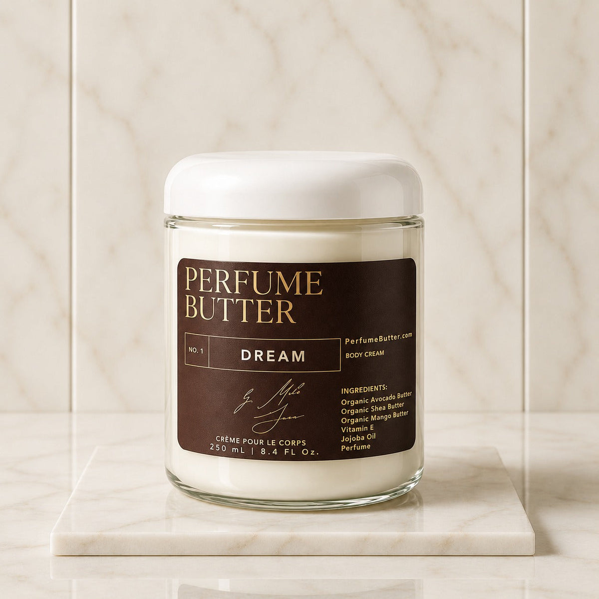 DREAM – The Luxury Body Butter Perfume | Crisp Green Apple, Pink Pepper & Bergamot Fragrance | Fresh Scent for Women| Perfume Butter — CB