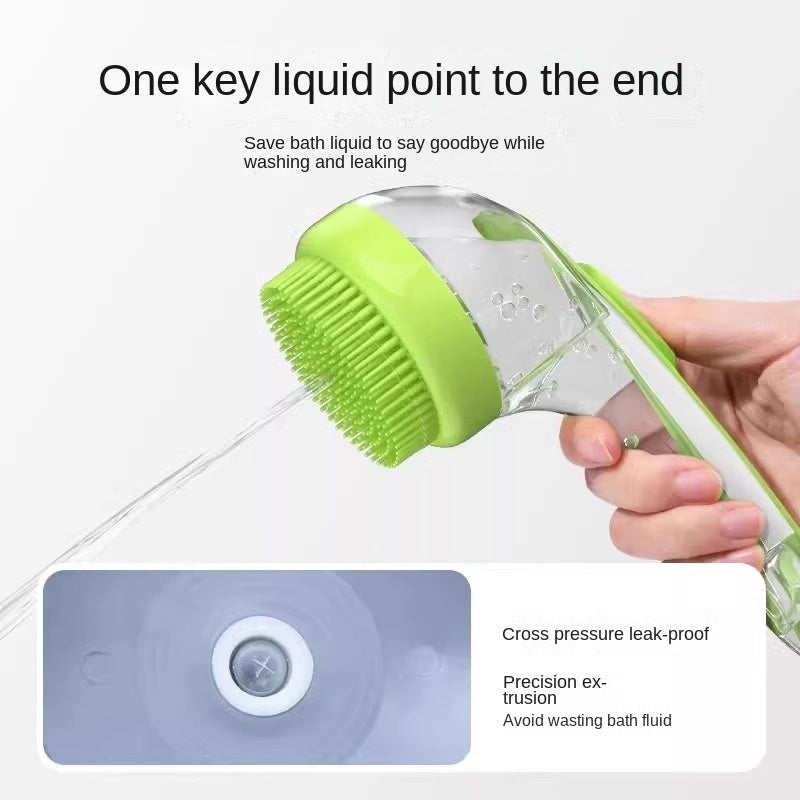 Pet Dog Bath Brush Cat Bath Brush Silicone Massage Shower Tool for Dogs Pet Supplies - image 3
