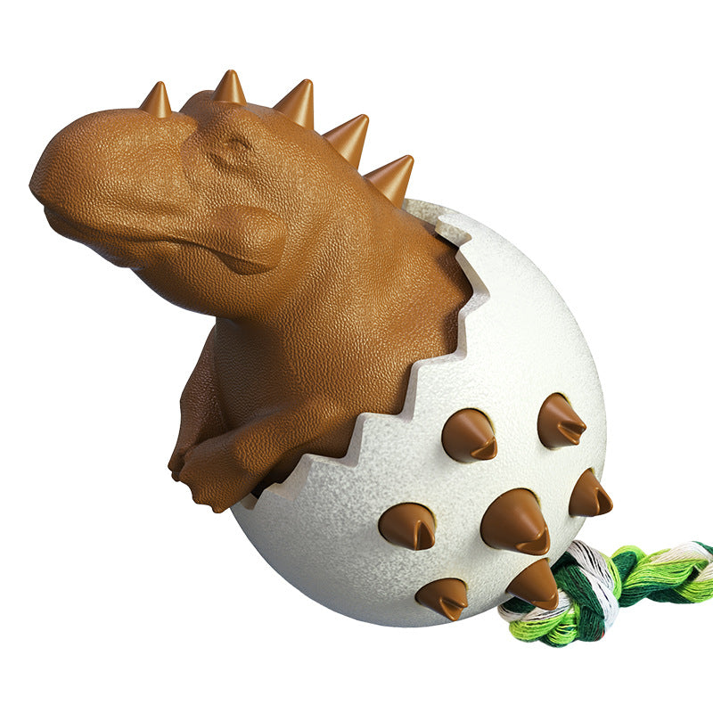 Dinosaur Egg Dog Molar Stick Chew Resistant Glue Pet Supplies Dog Toys