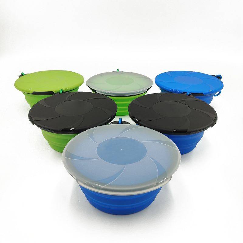 Small Silicone Dog Bowl Travel Folding Dog Bowl Tpe Pet Folding Bowl Outdoor Portable Dog Bowl - image 8