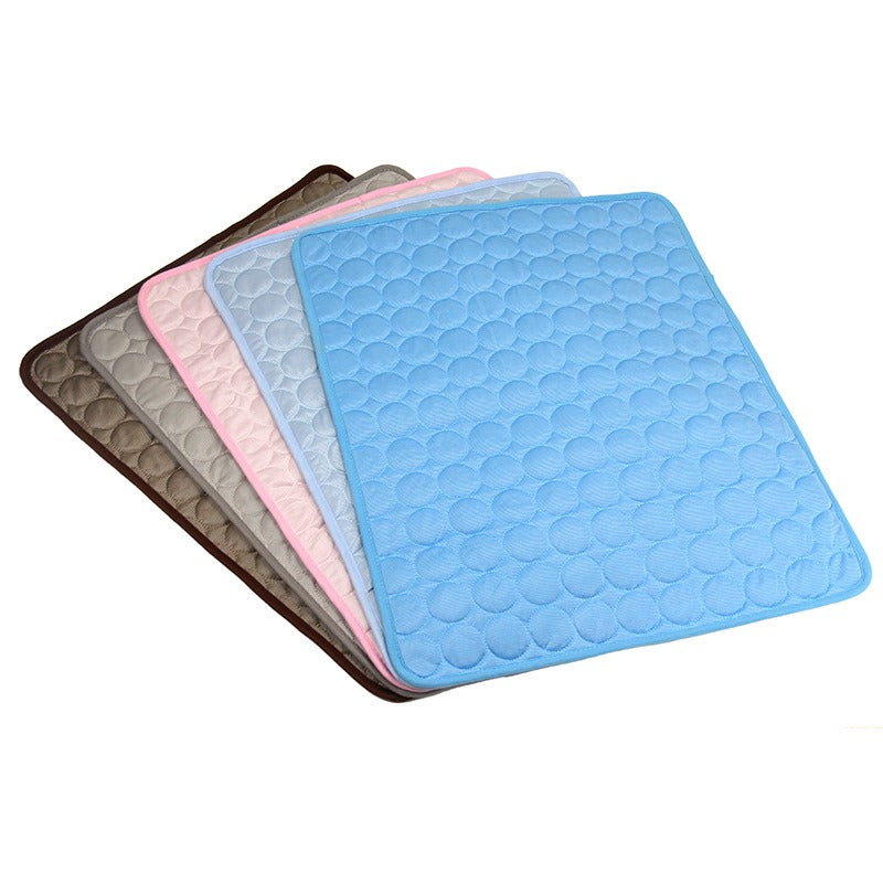 Pet Ice Cushion Summer Cool Dog Cushion Pet Cushion Breathable Ice Silk Cat Nest Pet Supplies - image 2