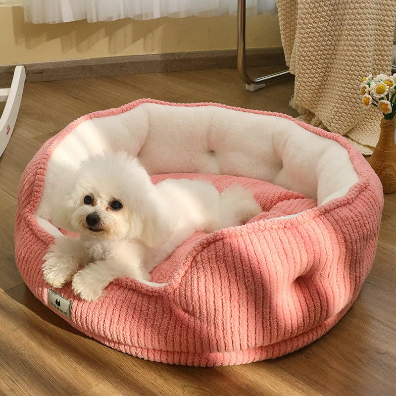Doghouse Winter Warm Four Seasons Universal Small Dog Teddy Bichon Dog Bed Sofa Netflix Cat Nest Pet Supplies - image 3
